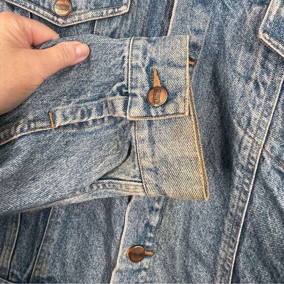 Vintage men’s trucker jacket size XL by Structure - Picture 7 of 8